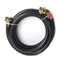 Thrifco Plumbing 6 Feet Long Washing Machine Hose with 3/4 Inch GHT x 3/4 Inch GHT 90 Elbow Connector 4400746 - alternate 1